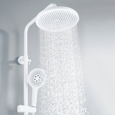 Душевая система Rose R3936C, белый