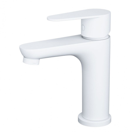 Смеситель для раковины WONZON & WOGHAND, Белый матовый (WW-A40202-MW)