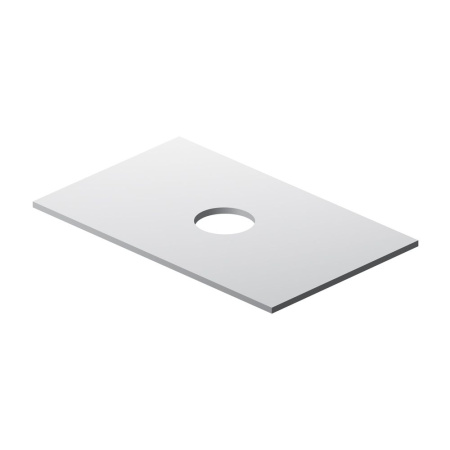 M8FST0801WG Func Столешница AM.PM под накладную раковину, для тумбы 80 см, цвет белый глянец