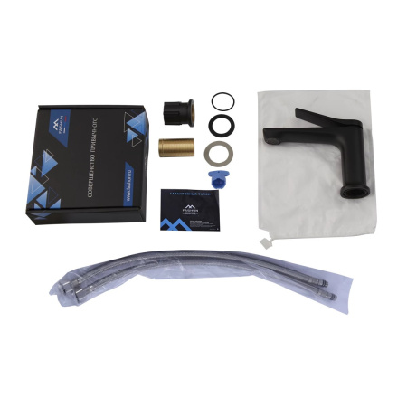 Смеситель для раковины FASHUN A1086-7, черный