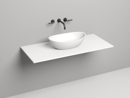 Столешница Salini Costa 1200x500, белый, 200123M