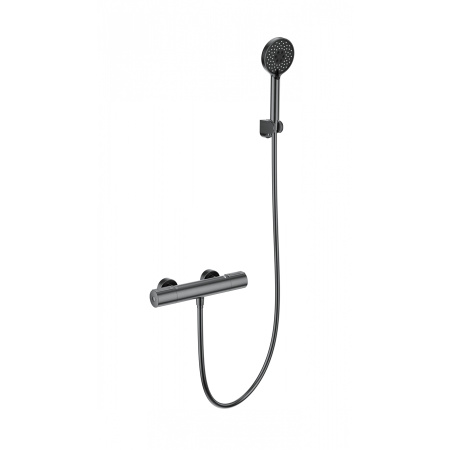 Смеситель для душа с термостатом WONZON & WOGHAND, Темный графит (WW-A2006-A-BGG)