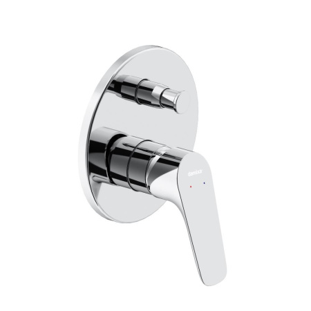 777100000 Jupiter Смеситель для душа Damixa монтируемый в стену, хром