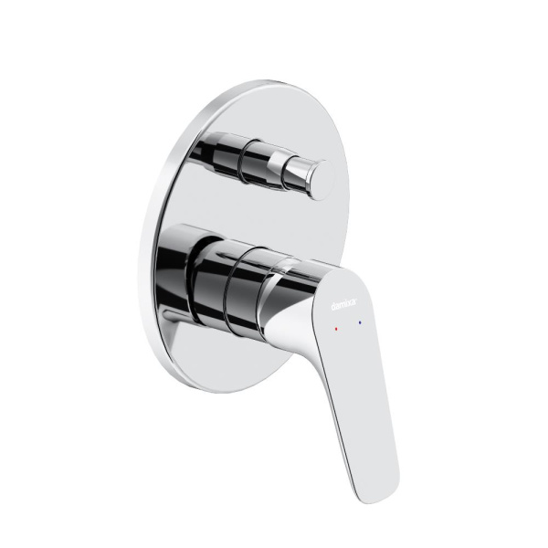 777100000 Jupiter Смеситель для душа Damixa монтируемый в стену, хром