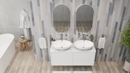 Умывальник Турин 540 Эллипс, Белый