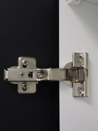 Зеркало-шкаф Reflexion Black LED 560х850 RF2001BL