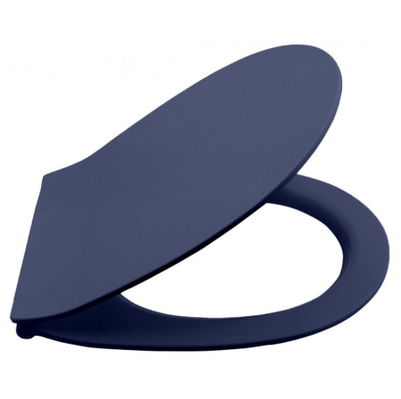 Сиденье для унитаза ISVEA Sentimenti Neo с крышкой с микролифтом синий матовый 40D80544I-S