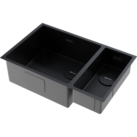 Кухонная мойка Omoikiri Taki 69-2-U/IF-L Side-GB нерж. сталь/графит 4997050