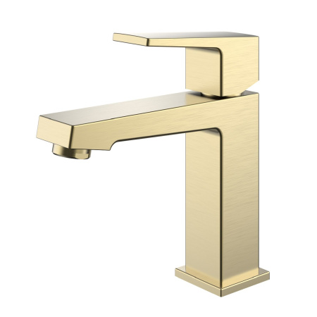 Смеситель для раковины Splenka S01.10.03, золотой сатин