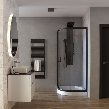 Душевой уголок Taliente TA-09091-1CB 90х90 стекло прозрачное 6 мм