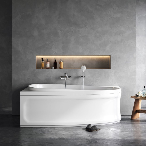 W80A-170L110W-A Like, Ванна акриловая AM.PM 170х110 см, левосторонняя, шт