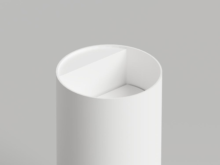 Раковина напольная Salini ARMONIA ROUND TOP 01 без отверстия под смеситель в цвете по RAL, 130421TMF