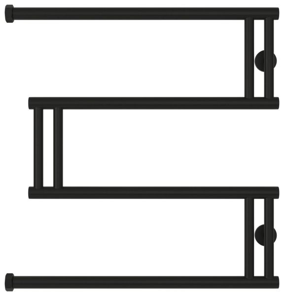 Полотенцесушитель Сунержа High-Tech model "M" 600x600 Матовый черный 31-0050-6060
