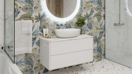 Умывальник Турин 540 Эллипс, Белый