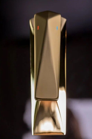 Смеситель для раковины Boheme Venturo 382-w Белый Золото