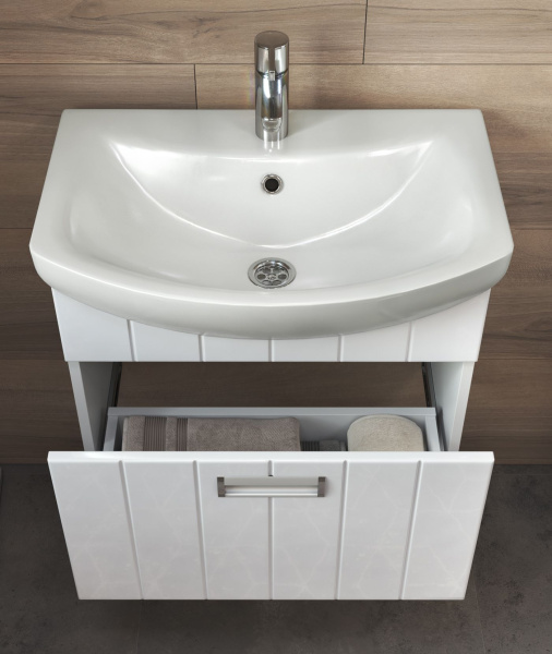 Тумба под раковину подвесная VIGO Diana tp.DIA.BAL.60.1Y, 60 см