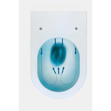 Унитаз TICINO Aria подвесной безободковый Cerutti SPA CT8911