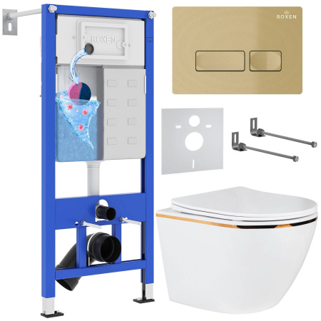 Комплект 6 в 1 Roxen StounFix Dual Fresh 968096  (состоит из: 710200, Caspia 410280GВ, 530110-01G)