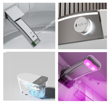 Унитаз ESTER Smart напольный с дистанционным управлением Ceruttispa CT10617 (680x400x470)