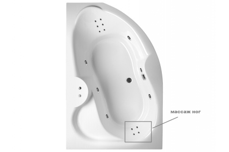 Опция ГМ Массаж ног ( 2 форсунки)