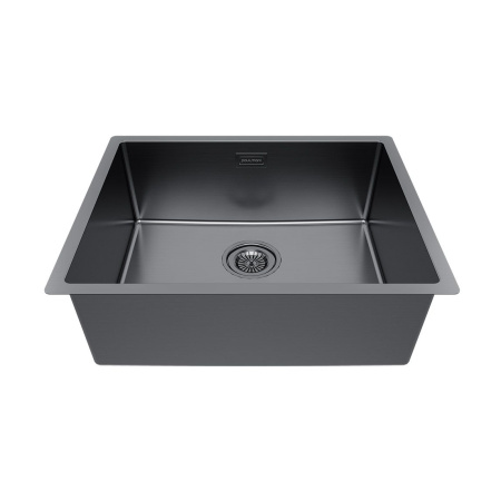 Мойка Paulmark LASSAN 54 UNI LA54-GM 540х440х200 мм, нержавеющая сталь, вороненая сталь