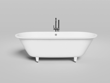 Ванна встраиваемая Salini ORNELLA AXIS 190x90, S-Stone, матовый белый 103422M