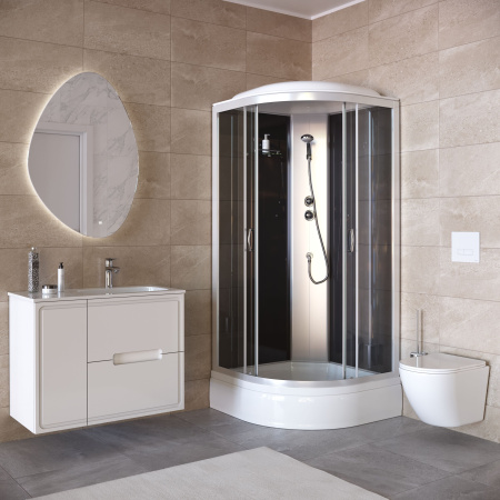 Душевая кабина Taliente TA-9091G 90х90 четверть круга