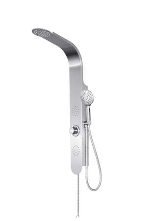 Душевая панель Taliente TA-G-S03C округлая настенная