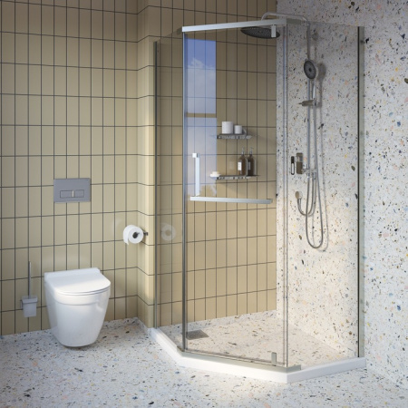 Душевой уголок IDDIS Steel STE8SS0i23 100x100