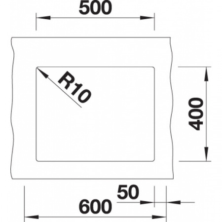 Кухонная мойка Blanco SUBLINE 500-U SILGRANIT отводная арматура InFino Кофе