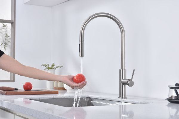 Смеситель для кухни Paulmark SENSO Se215180-BS, брашированная сталь