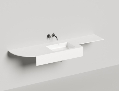 Раковина столешница Salini ONDA PLUS, белый, 1402203MN