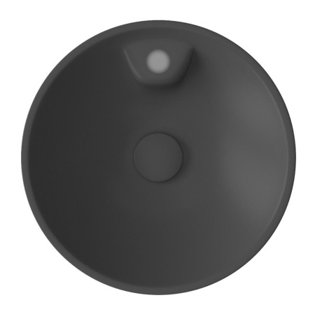 Раковина ISVEA SistemaY Soft накладная 450*450*120 1 цвет антрацит матовый 10SY65045SV-2C