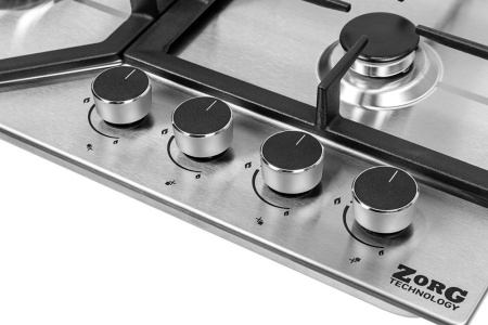 Газовая варочная панель ZorG Technology BP6 FDW inox