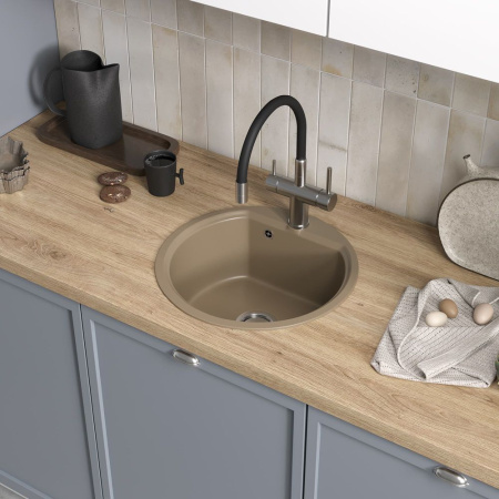 Кухонная мойка Reflexion Start RX0844SD, песочный