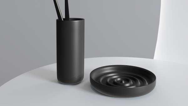 Стакан Salini Gocce, черный, 1901201F