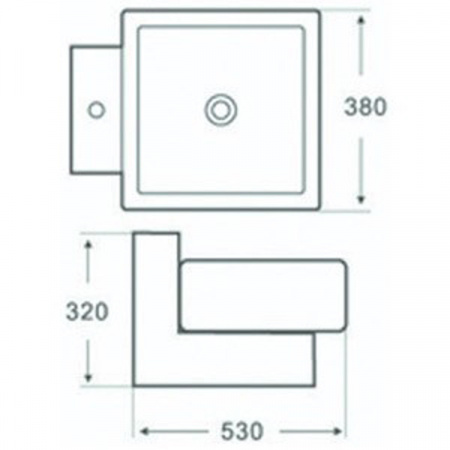 Раковина Melana MLN-A041 (5016)