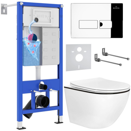 Комплект 6 в 1 Roxen StounFix Dual Fresh 964772 (состоит из: 710200, Caspia 410280CH, 530110-01B)