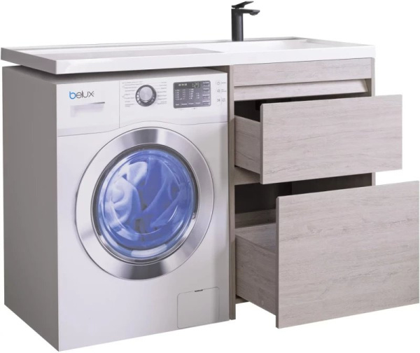 Тумба под умывальник Belux Прометей Н 70-02, Дуб Орегон