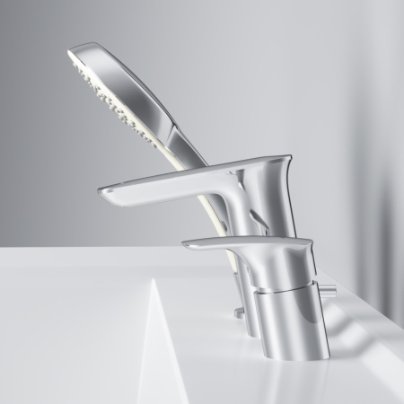 F50A01300 Inspire V2.0 Смеситель на борт ванны AM.PM, трёхсекционный, хром