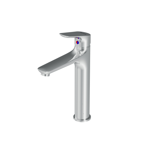 770250001 Jupiter Смеситель для умывальника Damixa высокий, хром