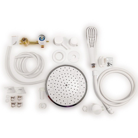 Душевая кабина Тритон Щ0000067300  Грэй-Вайт 90*90 А (ПД31)