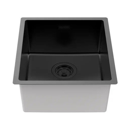 Мойка Paulmark YUNI 39 UNI YU39-MBN 390х440х200 мм, нержавеющая сталь, матовый черный