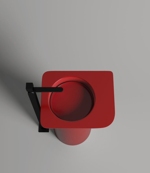 Раковина накладная Salini NINFEA 02, белый, 110521M