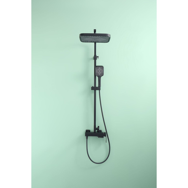 Душевая система Raglo R02.24.06, черный