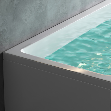 W93A-170-070W-A Gem Ванна акриловая AM.PM 170x70 см