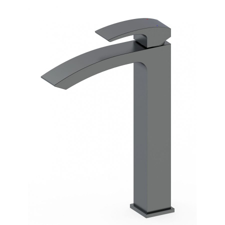 Смеситель для раковины высокий WONZON & WOGHAND, Темный графит (WW-88239009-BGM)