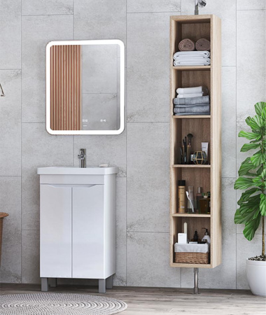 Тумба под раковину напольная VIGO Grani tn.GRI.FOS.50.2D, 50 см