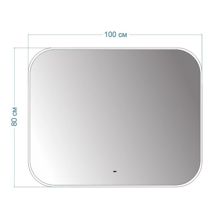 Зеркало Maretti Florenza FL1410080P69EL 100x80 см