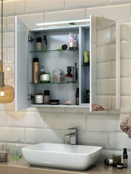 Зеркальный шкаф VIGO Plaza zsh.PLA.80.El, 80 см